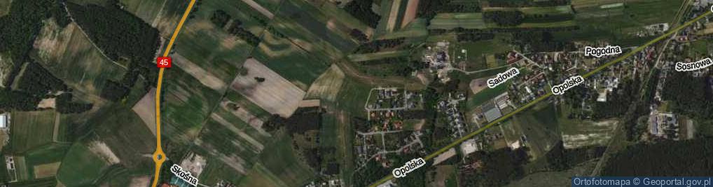 Zdjęcie satelitarne Dębowa ul.